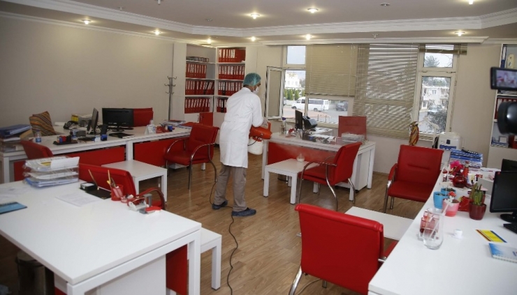 Döşemealtı Belediyesi Korona Virüse Karşı Önlemlerini Artırdı