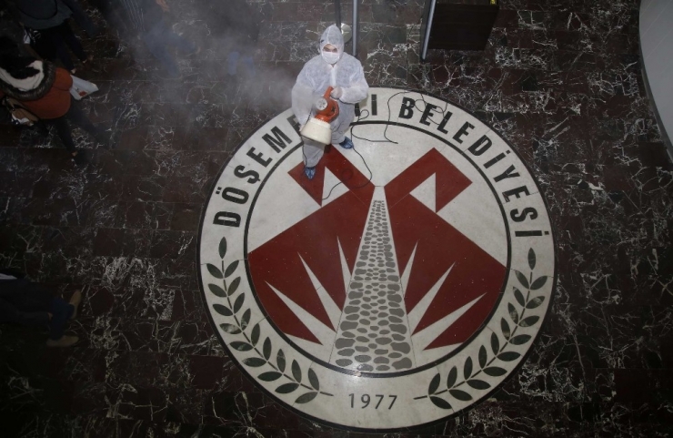 Döşemealtı Belediyesi Korona Virüse Karşı Önlemlerini Artırdı