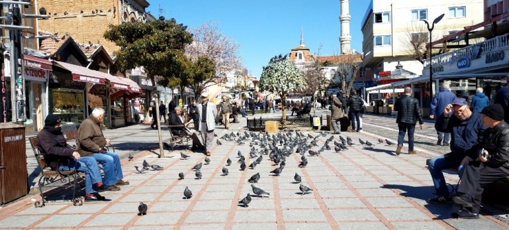 Oturma Alanlarına Akın Eden Yaşlılardan İlginç Açıklamalar