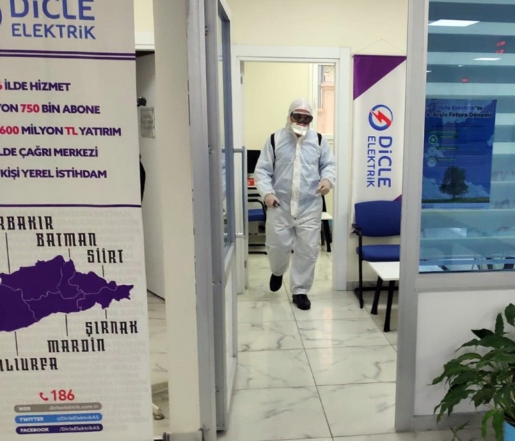 Dicle Elektrik’ten Korona İle Mücadele Seferberliği