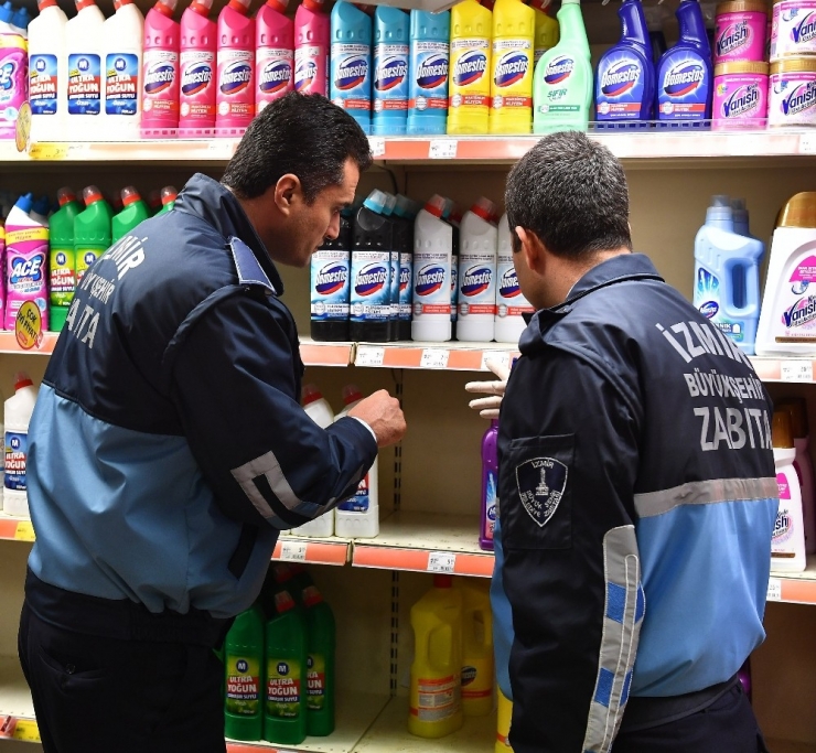 İzmir’de Zabıtadan Korona Virüsü Fırsatçılarına Denetim