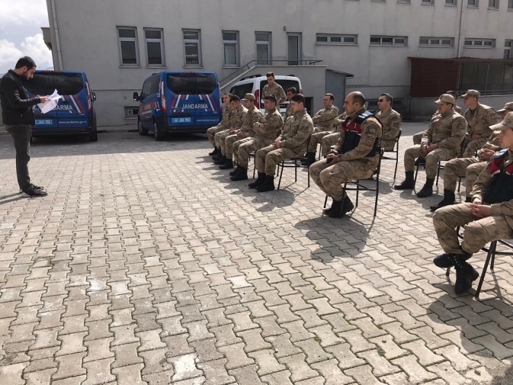 Jandarmaya Korona Virüs Eğitimi