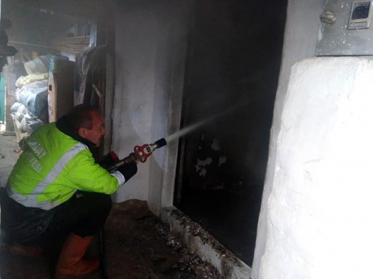 Kastamonu’da Yangında Bir Kişi Yaralandı