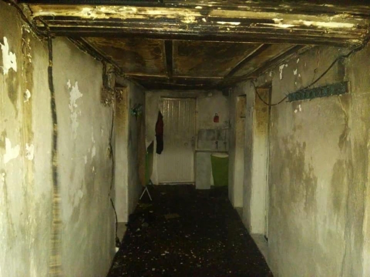 Kastamonu’da Yangında Bir Kişi Yaralandı