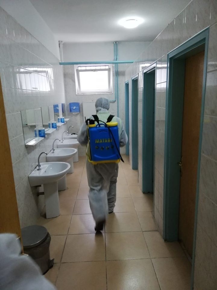 Kaynaşlı’da Her Yer Dezenfekte Ediliyor