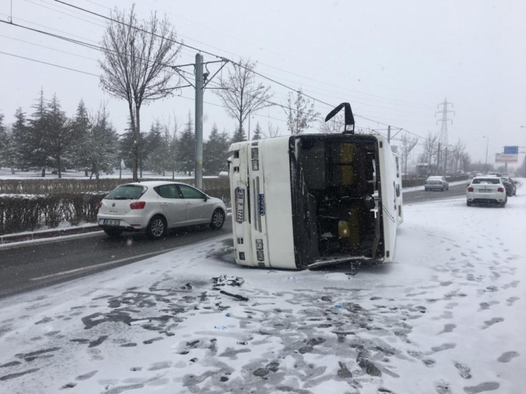 Kayseri’de Aynı Yolda 2 Kaza: 23 Yaralı