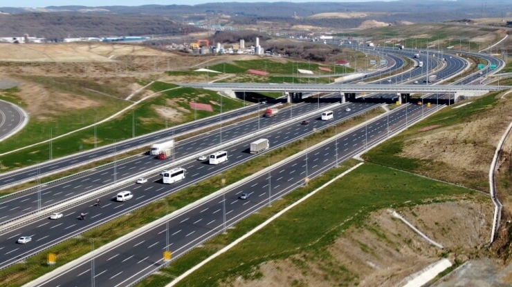 Avrupa’dan Gelen Vatandaşları Taşıyan Konvoy Havadan Görüntülendi