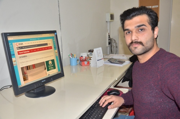 Karantinadaki Umrecilere Kolonya Ve Not Bırakan Üniversite Öğrencisi Konuştu