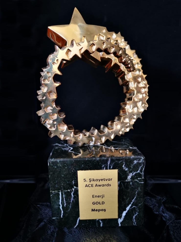 Mepaş’a “Mükemmel Müşteri Memnuniyeti Başarı” Ödülü