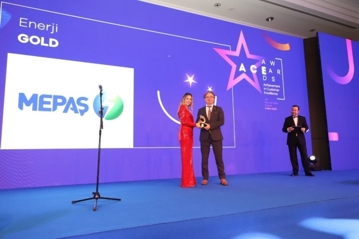 Mepaş’a “Mükemmel Müşteri Memnuniyeti Başarı” Ödülü