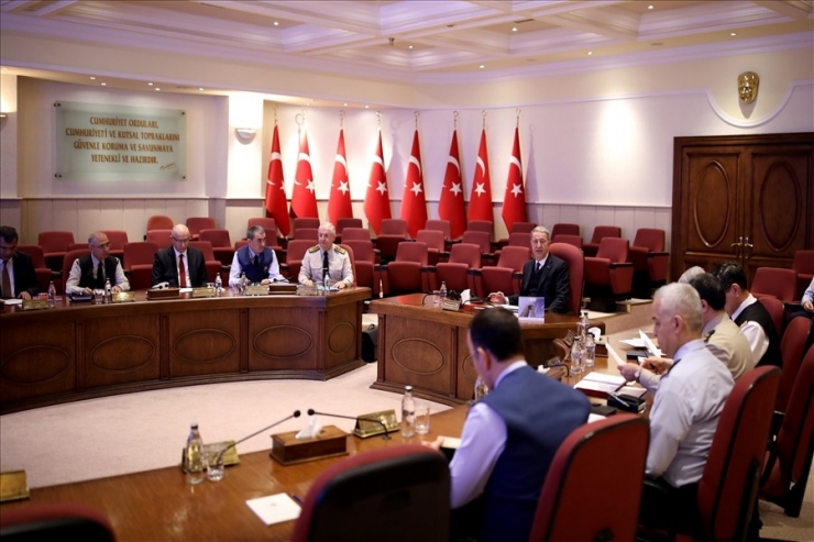 Milli Savunma Bakanlığında "Korona Virüs Önlemleri" Toplantısı