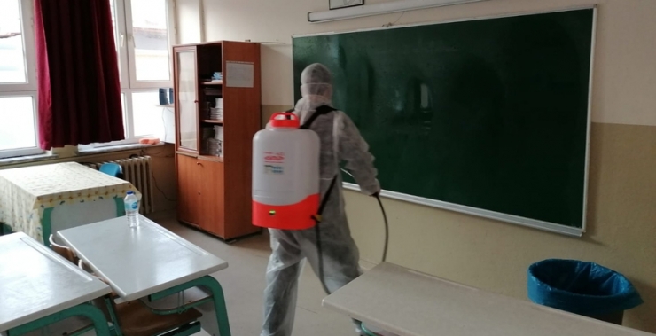 Okullar Dezenfekte Edildi