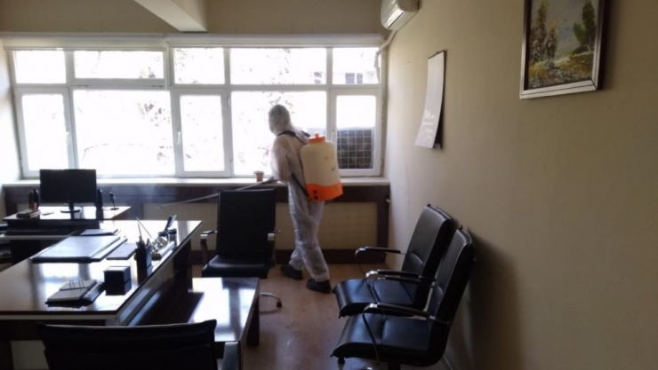 Okullar Dezenfekte Edildi