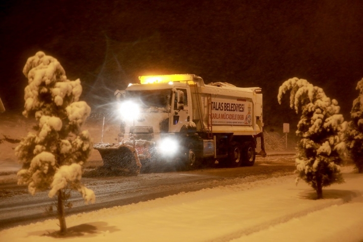 Talas’ta Karla Mücadele