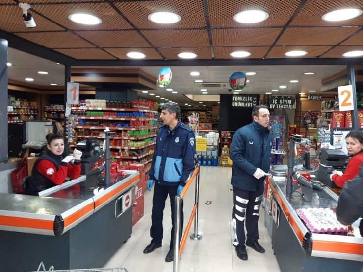 Niksar’da Zabıta Ekiplerinden Corona Virüs Denetimi