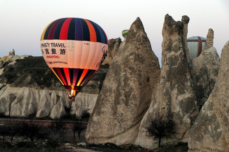 Kapadokya’da Balon Turları Korona Virüse Karşı Durduruldu