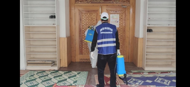 Erciş’te Dezenfekte Çalışması