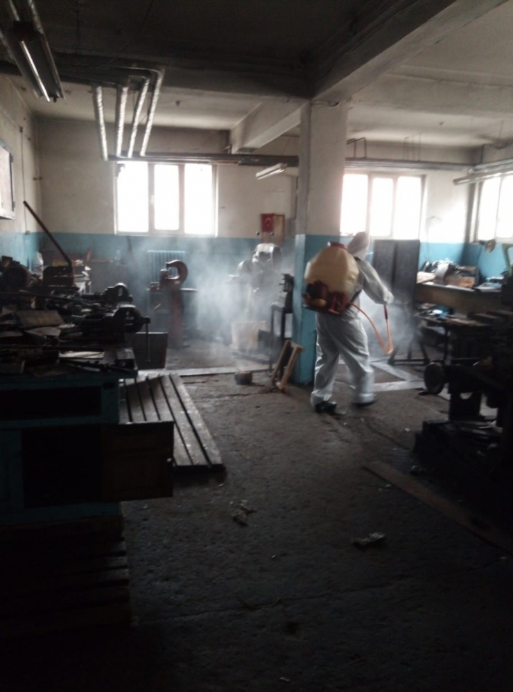 Ttk İşyerlerinde Dezenfekte Uygulaması