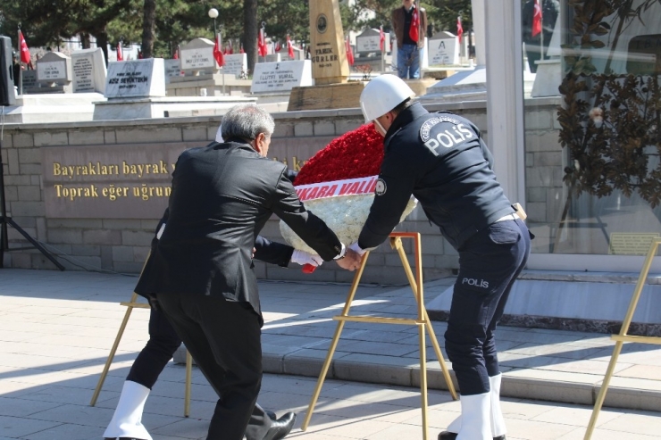 Şehitler Cebeci Askeri Şehitliği’nde Dualarla Anıldı