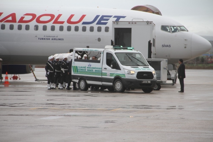 Şehit Müdür Yardımcısı Turan’ın Naaşı Memleketi Elazığ’a Getirildi