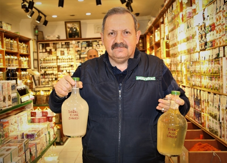 Korona Virüse Karşı Hijyende ‘Doğal Yapım Sirke’ye Rağbet