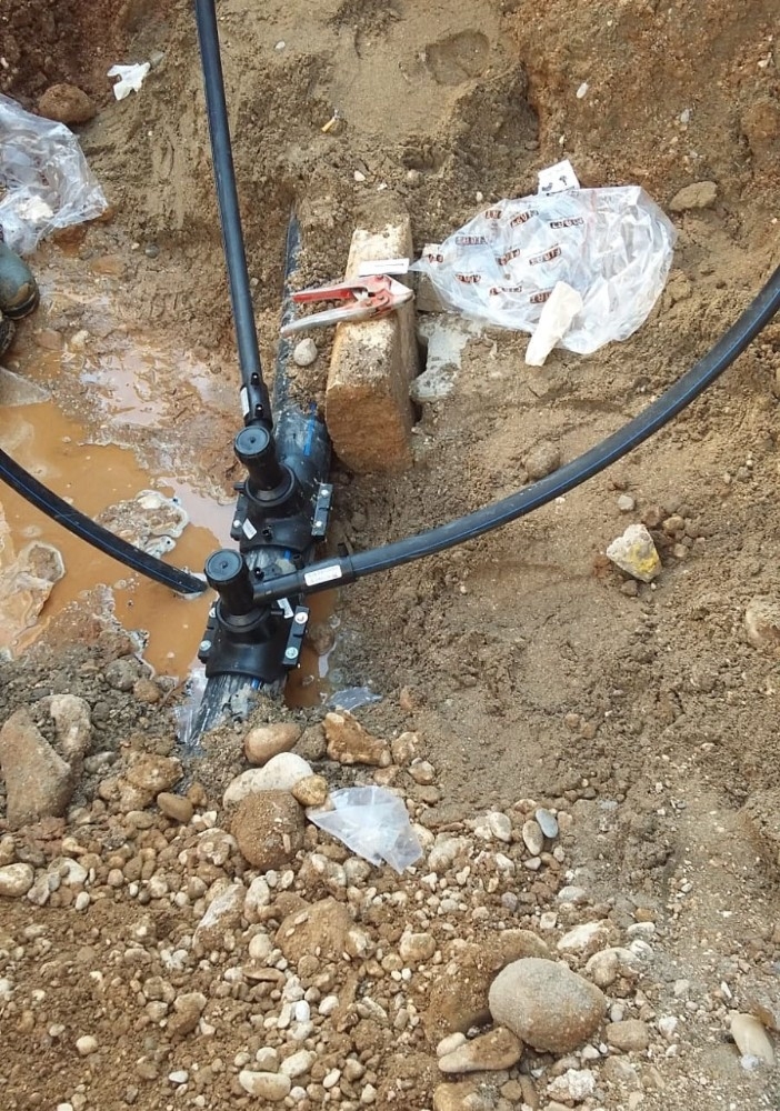 Serik’te İçme Suyu Hattı Yenilendi