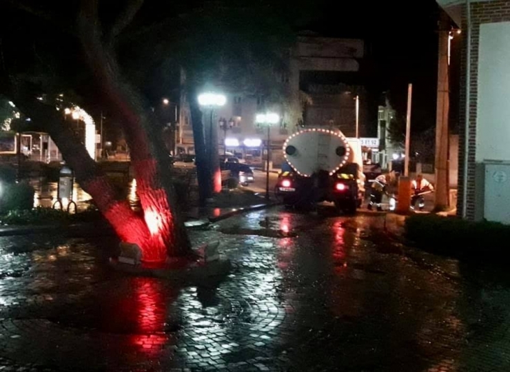 Çorlu’da Dezenfeksiyon İşlemleri Sürüyor