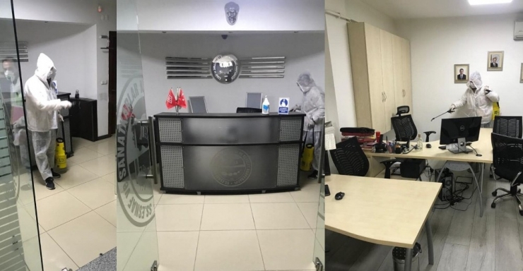 Kooperatif Dezenfekte Edildi