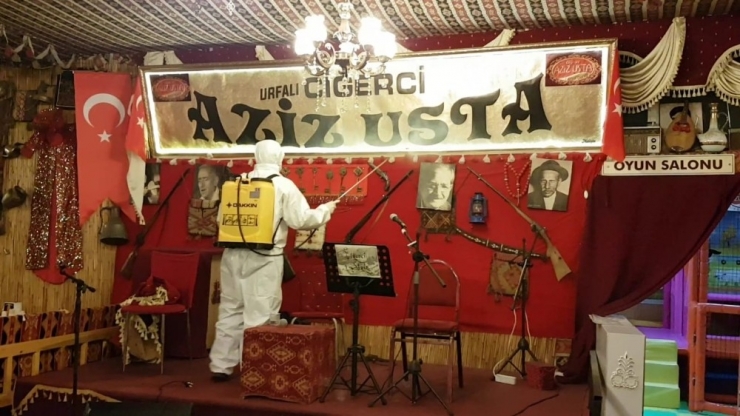 Ciğerci Aziz Koronavirüse Karşı Önlemini Aldı