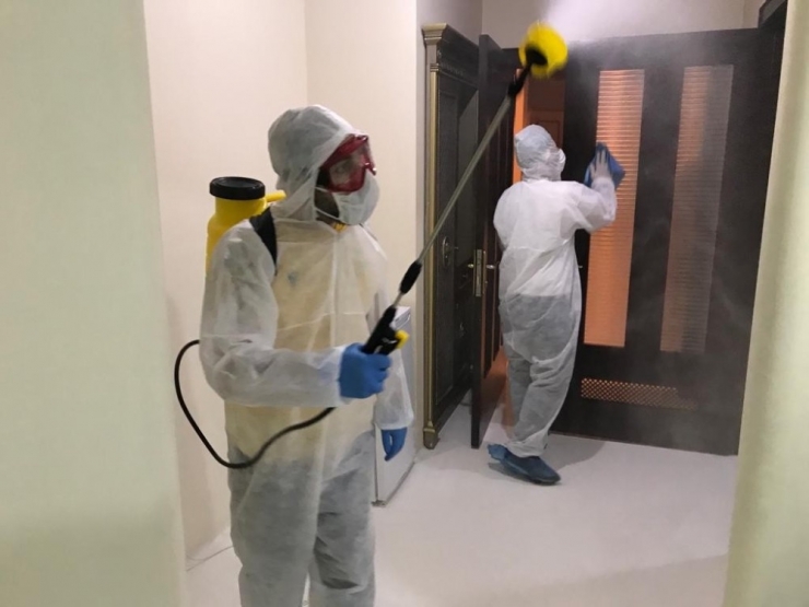 Gözde Akademi Hastanesi Dezenfekte Edildi
