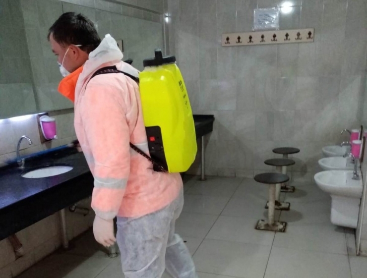 Safranbolu’da Dezenfektasyon Çalışmaları