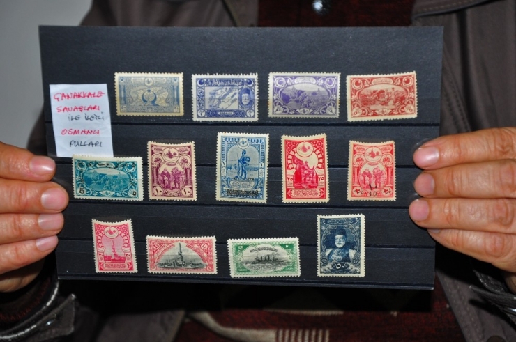 1915 Basımı Pullarla Çanakkale Zaferi’ni Ölümsüzleştiriyor
