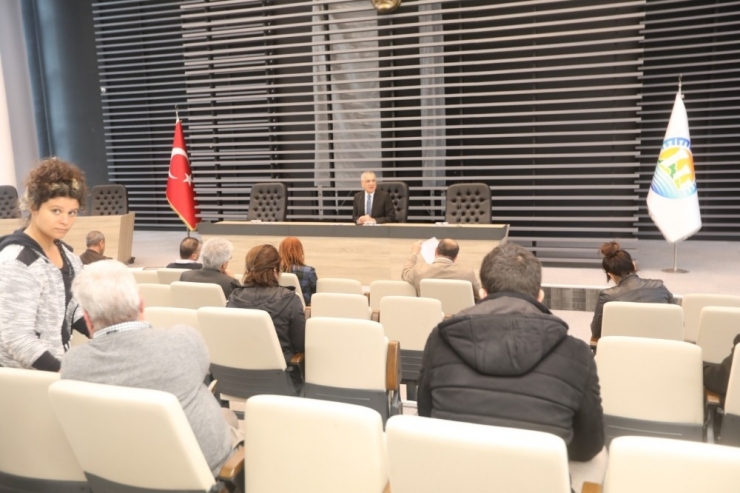 Mezitli’de Korona Virüs Toplantısı