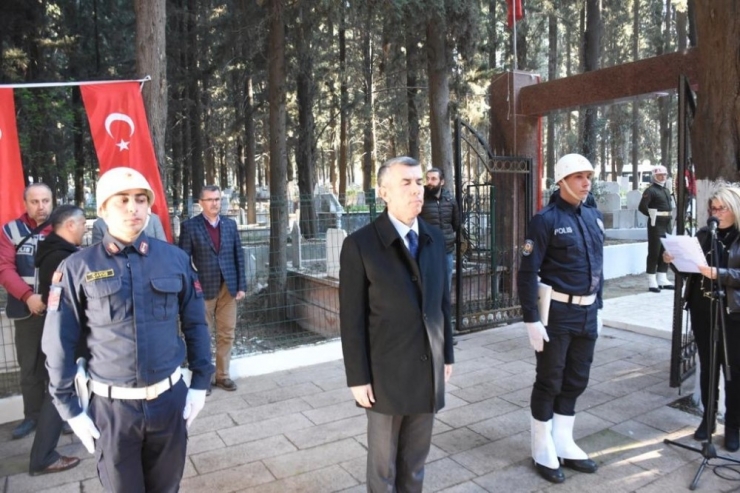 18 Mart Şehitleri Anma Ve Çanakkale Zaferinin 105. Yılı Sade Bir Tören İle Kutlandı