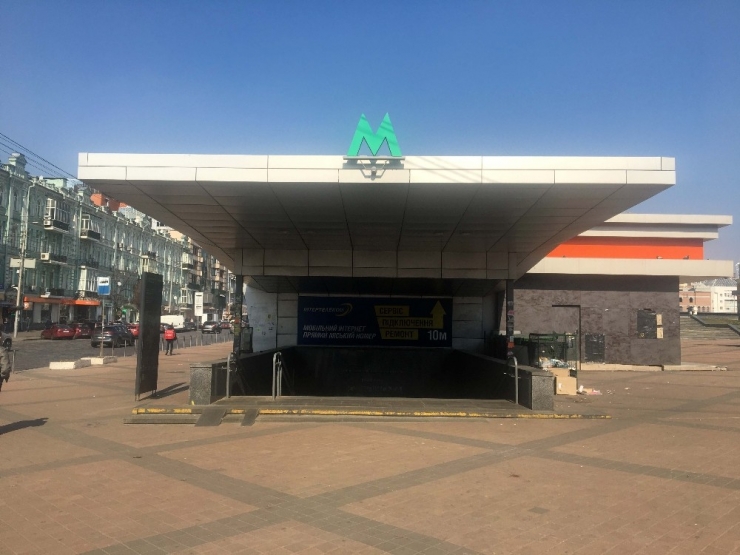 Ukrayna’da Korona Endişesi Nedeniyle Metrolar Kapatıldı
