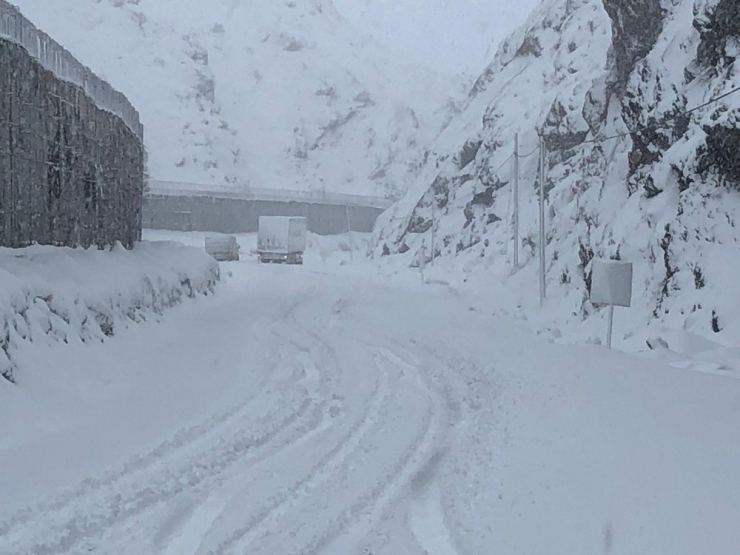 Başkale Mart Ayında Beyaza Büründü