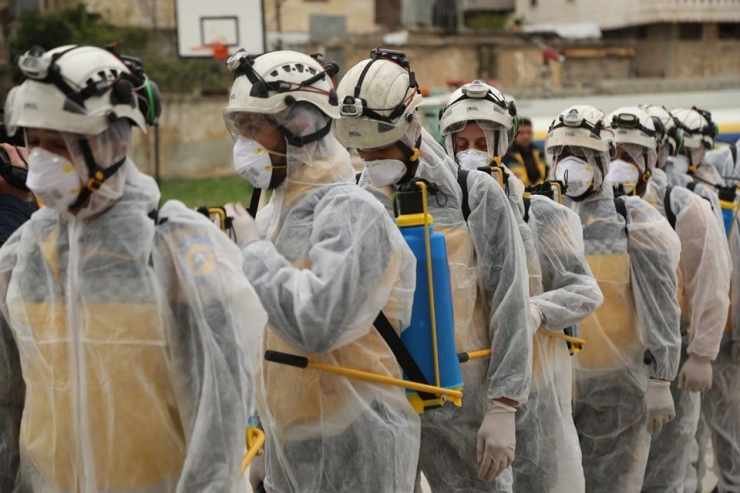 Afrin’de Dezenfekte Kampanyası Başlatıldı