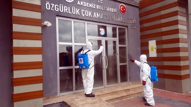 Akdeniz Belediyesi, İlçe Genelinde İlaçlama Başlattı