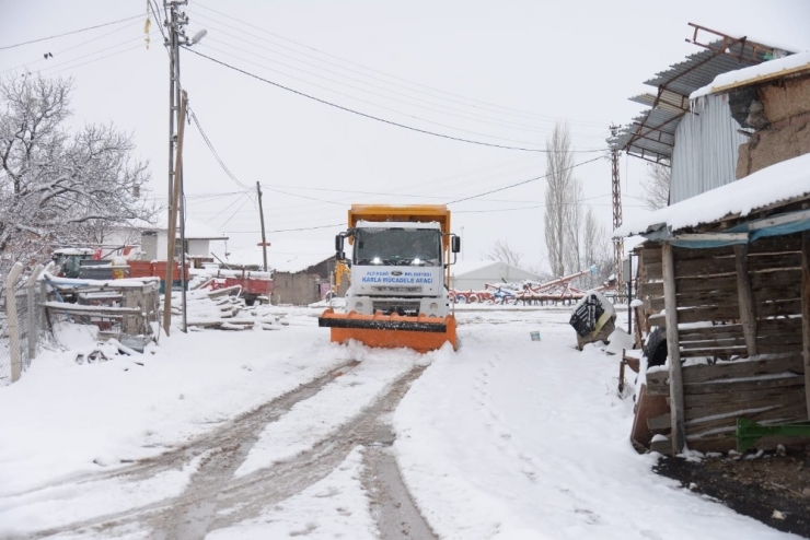 Altındağ’da Kar Teyakkuzu