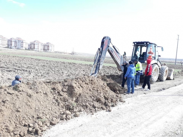 Altıntaş’ta Altyapı Çalışmaları