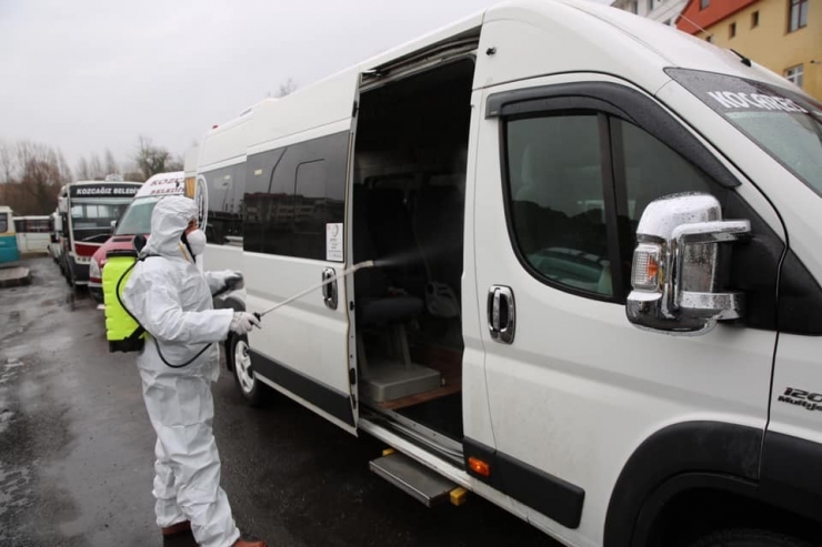 Bartın’da Toplu Taşımada Tedbirler Artırıldı