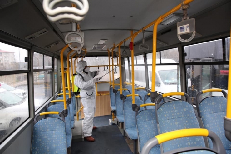 Bartın’da Toplu Taşımada Tedbirler Artırıldı