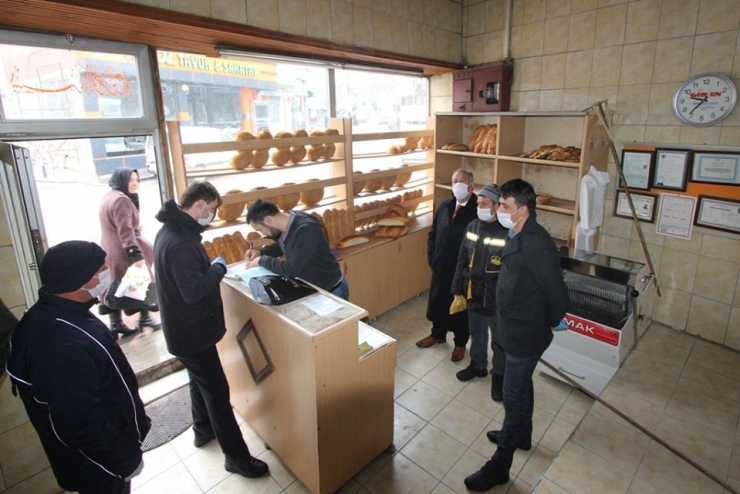 Bayburt’ta Fırınlarda Hijyen Ve Gramaj Denetimi Yapıldı