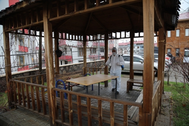 Bingöl’de Korona Virüsüne Karşı Kapsamlı Temizlik