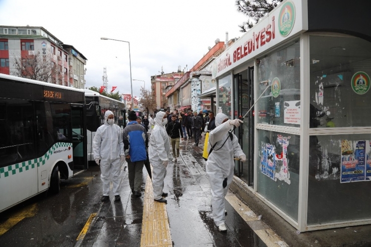 Bingöl’de Korona Virüsüne Karşı Kapsamlı Temizlik