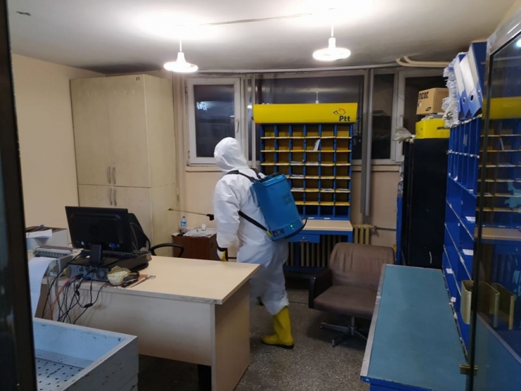 Bitlis’te Dezenfekte Çalışması