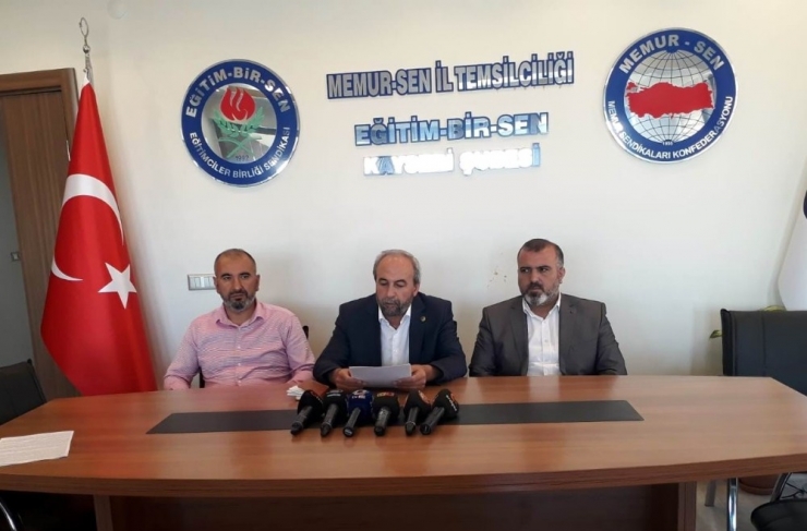 Başkan Kalkan: "Proje Okullarında Görevlendirilmeyen İdarecilere Başka Kurumlarda İdareci Olma Hakkı Tanınmalı"