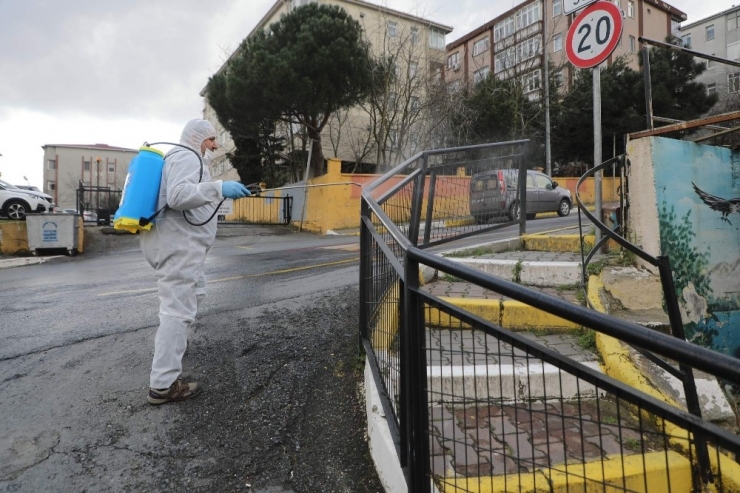 Akşemsettin, Topçular Ve Göktürk Mahallesi İlaçlandı