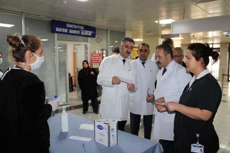 Gaün Hastanesi Tedbirlerini Genişletiyor