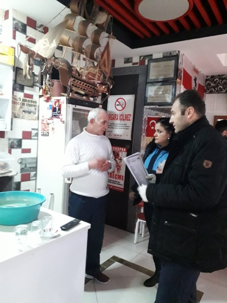 İlkadım’da Çay Ocağı Denetimleri
